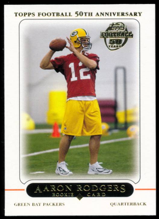 Aaron Rodgers Football Cards