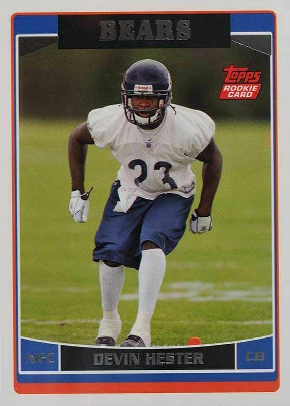 Devin Hester Football Cards