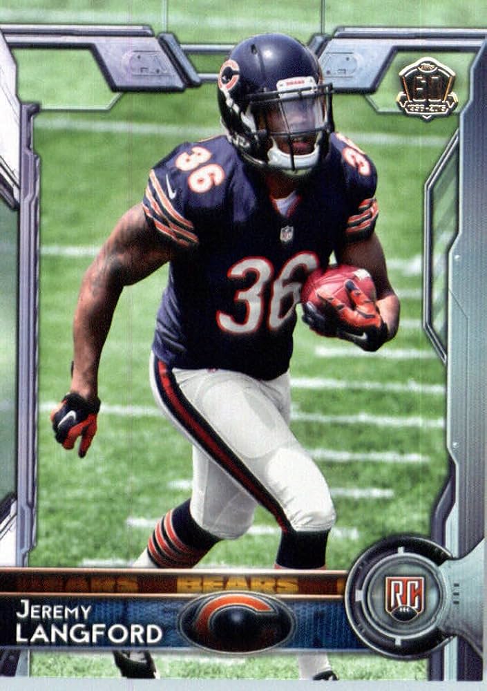 Jeremy Langford Football Cards