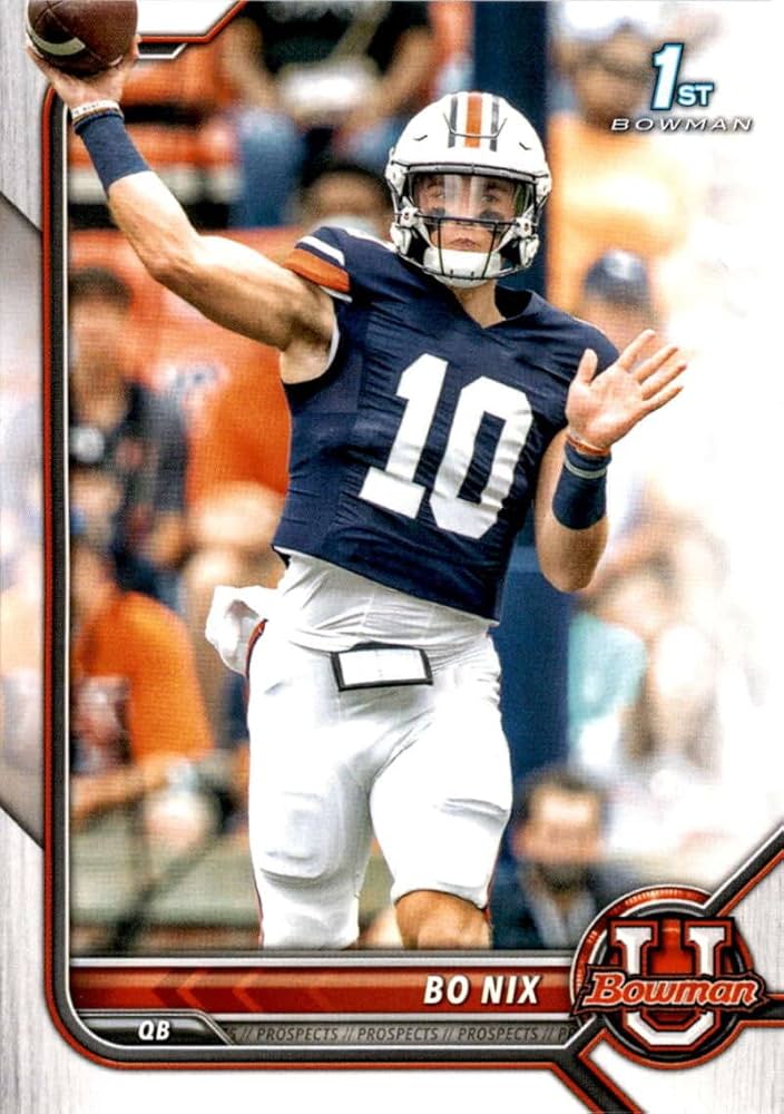 Bo Nix Football Cards