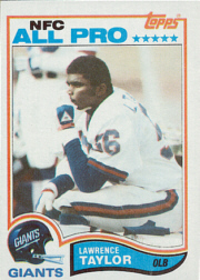 1982 Topps Football Cards