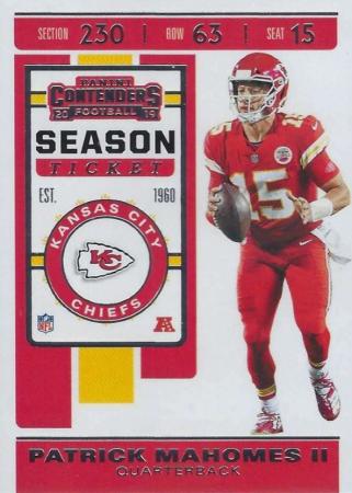 2019 Panini Contenders Football Cards