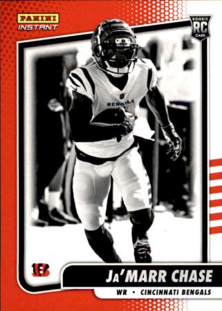 2021 Panini Instant Black and White Rookies Football Cards