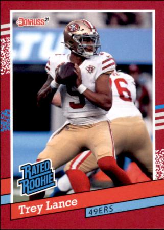 2021 Panini Instant Retro Rated Rookie Football Cards