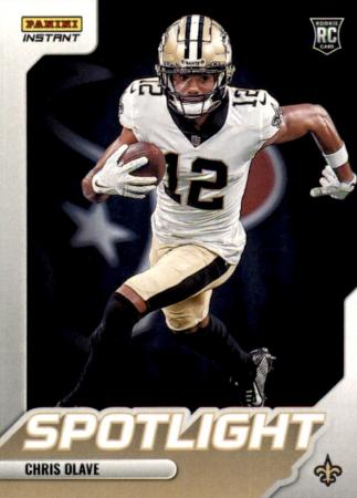 2022 Panini Instant Spotlight Rookies Football Cards