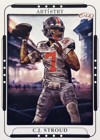 2023 Sage Artistry Football Cards