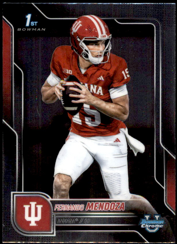 2025 Bowman Chrome University Football Cards