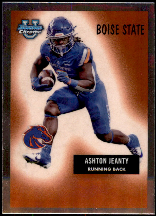 2024 Bowman Chrome University Ashton Jeanty 21 Football Card