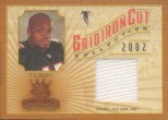 2002 T.J. Duckett Donruss Gridiron Kings - Cut Collection Jersey - Rookie Year (#'d to 400) (#:GC104) (Stock: 1) - $12.00