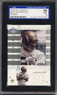 2000 Chad Morton Upper Deck UD Graded - Rookie (#'d to 1325) - SGC 96 (#:110) (Stock: 1) - $3.00