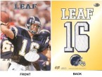 1998 Ryan Leaf Playoff Momentum - Team Threads Away Jersey (#:16) (Stock: 1) - $12.00