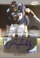 2007 Jason Snelling Sage - Autographs Silver (#'d to 400) (#:A51) (Stock: 2) - $9.00