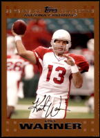 2007 Kurt Warner Topps - Copper (#'d to 2007) (#:2) (Stock: 1) - $2.50