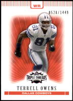 2007 Terrell Owens Topps Triple Threads - (#'d to 1449) (#:57) (Stock: 2) - $1.50