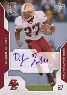 2008 DeJuan Tribble Upper Deck Draft Edition - Autograph (#:97) (Stock: 2) - $12.00