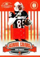 2008 Harry Douglas Donruss Classics - School Colors Jersey (#'d to 100) (#:18) (Stock: 1) - $12.00