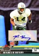 2008 Marcus Henry Stadium Club - Rookie Autograph (#:154) (Stock: 1) - $12.50