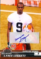 2008 Lance Leggett Stadium Club - Rookie Autograph (#:167) (Stock: 1) - $9.50