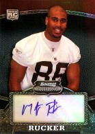 2008 Martin Rucker Bowman Sterling - Rookie Black Refractor Autograph (#'d to 50) (#:132) (Stock: 1) - $12.00