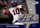 2009 Nathan Brown Sage HIT - Silver Autograph (#:A30) (Stock: 1) - $7.50