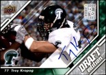 2009 Troy Kropog Upper Deck Draft Edition - Autograph Rookie (#:68) (Stock: 2) - $9.00