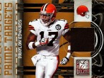 2009 Braylon Edwards Donruss Elite - Prime Targets Jersey (#'d to 299) (#:9) (Stock: 1) - $9.00