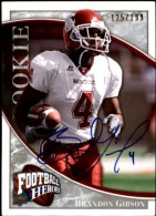 2009 Brandon Gibson Upper Deck Heroes - Autograph (#'d to 199) (#:147) (Stock: 1) - $9.00