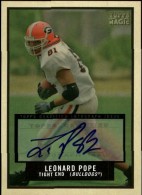 2009 Leonard Pope Topps Magic - Autograph (#:79) (Stock: 1) - $8.00