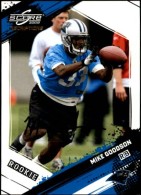 2009 Mike Goodson Score Inscriptions - Rookie Autograph (#'d to 599) (#:373) (Stock: 3) - $7.00