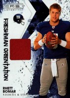 2009 Rhett Bomar Donruss Rookies and Stars Longevity - Freshman Orientation Jersey (#'d to 100) (#:33) (Stock: 1) - $5.00