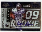 2009 Aaron Brown Playoff Contenders - Autograph Rookie (#:135) (Stock: 1) - $11.00