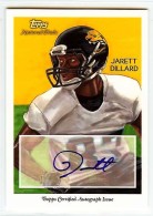 2009 Jarett Dillard Topps National Chicle - Autograph (#:NCA-JD) (Stock: 3) - $6.00