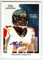 2009 Michael Jenkins Topps National Chicle - Autograph (#:NCA-MJ) (Stock: 1) - $6.50