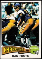 1975 Dan Fouts Topps - Rookie (#:367) (Stock: 1) - $30.00