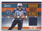 2010 Vince Young Classics - Monday Night Heroes Jersey (#'d to 299 - Blue) (#:16) (Stock: 1) - $12.50