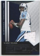 2010 Vince Young Epix - Threads Jerseys Blue (#:95) (Stock: 1) - $9.00