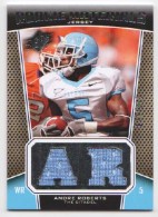 2010 Andre Roberts SPx - Rookie Materials Jersey (#'d to 375) (#:RMAR) (Stock: 1) - $6.00