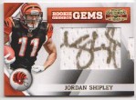 2010 Jordan Shipley Panini Gridiron Gear - Rookie Autograph Jersey (#'d to 177) (#:274) (Stock: 1) - $22.50