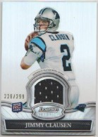 2010 Jimmy Clausen Bowman Sterling - Refractor Jersey (#'d to 299) (#:BSRJC) (Stock: 1) - $11.50