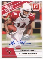 2010 Stephen Williams Donruss Rated Rookies - Autograph (#:92) (Stock: 3) - $8.00