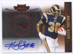 2010 Keith Toston Panini Plates and Patches - Autograph Rookie (#'d to 249) (#:160) (Stock: 1) - $9.00