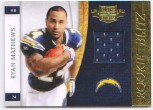 2010 Ryan Mathews Panini Plates and Patches - Rookie Blitz Materials Jersey (#'d to 299) (#:18) (Stock: 2) - $10.00