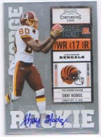 2010 Shay Hodge Playoff Contenders - Rookie Autograph (#:190) (Stock: 1) - $9.50