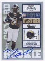 2010 Mardy Gilyard Playoff Contenders - Rookie Autograph (#:224A) (Stock: 1) - $17.50