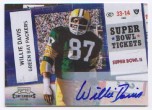 2010 Willie Davis DE Playoff Contenders - Super Bowl Ticket Autograph (#:5) (Stock: 1) - $40.00