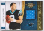 2010 Jimmy Clausen Panini Plates and Patches - Rookie Blitz Materials Jersey (#'d to 299) (#:22) (Stock: 1) - $8.00