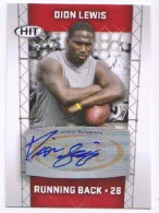 2011 Dion Lewis Sage HIT - Autograph (#:28) (Stock: 1) - $8.50