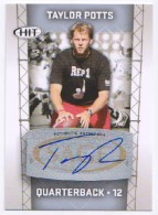 2011 Taylor Potts Sage HIT - Autograph Silver (#:26) (Stock: 2) - $8.50