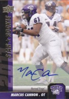 2011 Marcus Cannon Upper Deck - Rookie Autograph (#:109) (Stock: 1) - $9.00