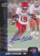 2011 James Cleveland Upper Deck - Rookie Autograph (#:115) (Stock: 1) - $9.00